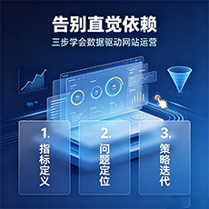 塔城地区建站-告别直觉依赖:三步学会数据驱动网站运营
